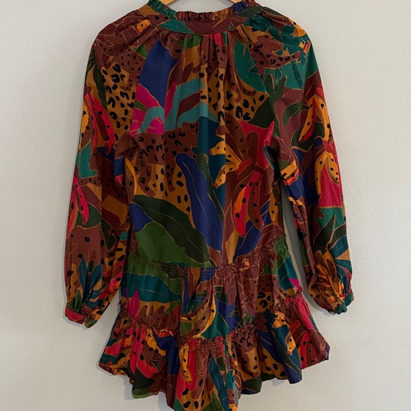 Farm Rio Leopard Jungle Minidress - Picture 8 of 10